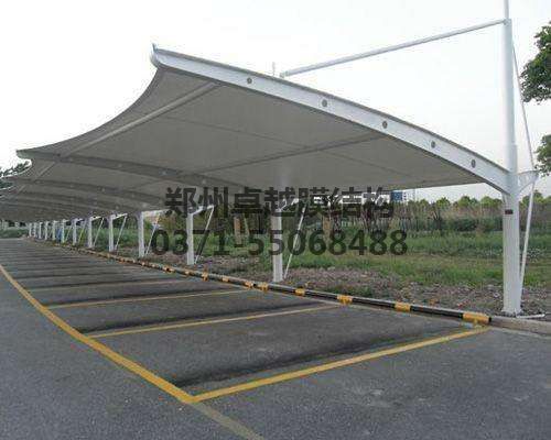 7字型膜結(jié)構車棚(平膜)