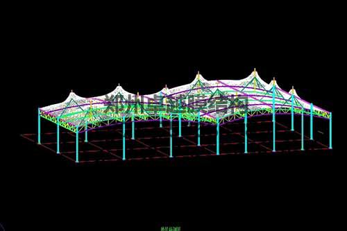 膜結(jié)構(gòu)設計軟件繪圖