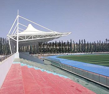 晉城<font color='red'>膜結(jié)構(gòu)看臺</font>【晉城鳳華學校等】設計施工案例