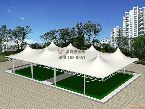 滄州網(wǎng)球場膜結(jié)構(gòu)罩棚設(shè)計(jì)施工安裝【案例圖片】