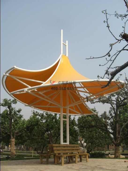 黃岡張拉<font color='red'>膜結(jié)構(gòu)景觀</font>設(shè)計(jì)施工【案例圖片】