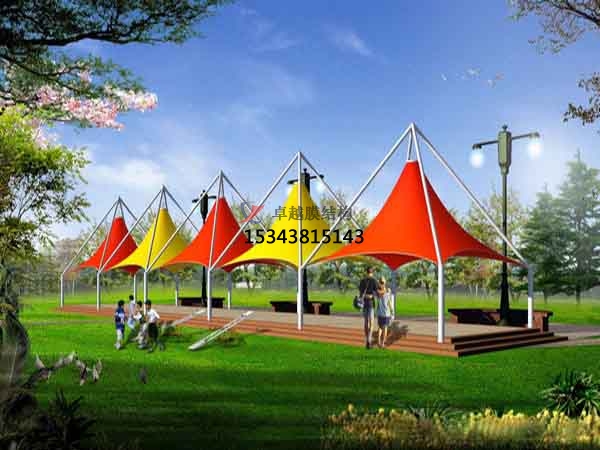 梧州張拉<font color='red'>膜結(jié)構(gòu)景觀</font>設(shè)計(jì)施工【案例圖片】