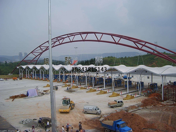 銅仁高速收費(fèi)站雨棚【專業(yè)廠家】景觀遮陽棚/服務(wù)區(qū)膜結(jié)構(gòu)充電站設(shè)計公司