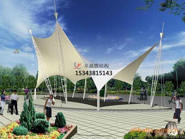宜春張拉<font color='red'>膜結(jié)構(gòu)景觀</font>設(shè)計(jì)施工【案例圖片】