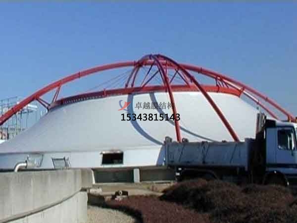 南通市污水池處理池膜結構封閉反吊膜加蓋設計公司【圖片】