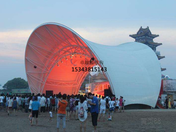 甘肅膜結構舞臺【生產設計】