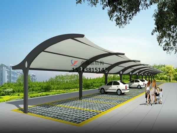 日照膜結(jié)構充電站雨棚【設計公司】