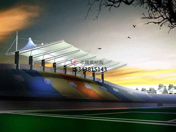 ?？的そY(jié)構(gòu)看臺(tái)/主席臺(tái)/舞臺(tái)【膜結(jié)構(gòu)施工】