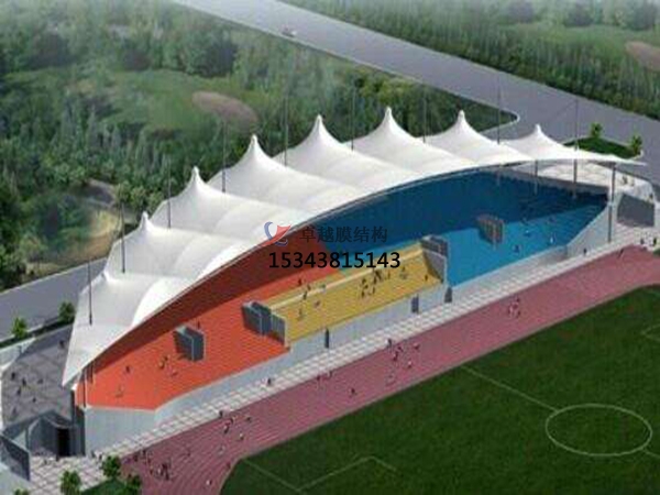 全椒膜結構看臺/主席臺/舞臺【膜結構施工】