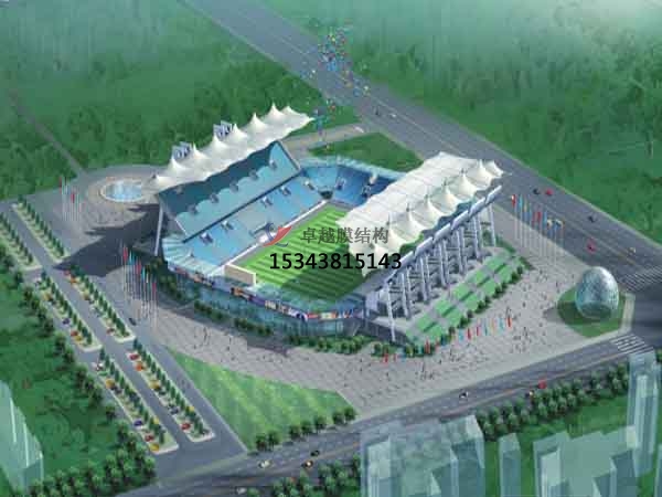 海勃灣<font color='red'>膜結(jié)構(gòu)看臺</font>/主席臺/舞臺【膜結(jié)構(gòu)施工】