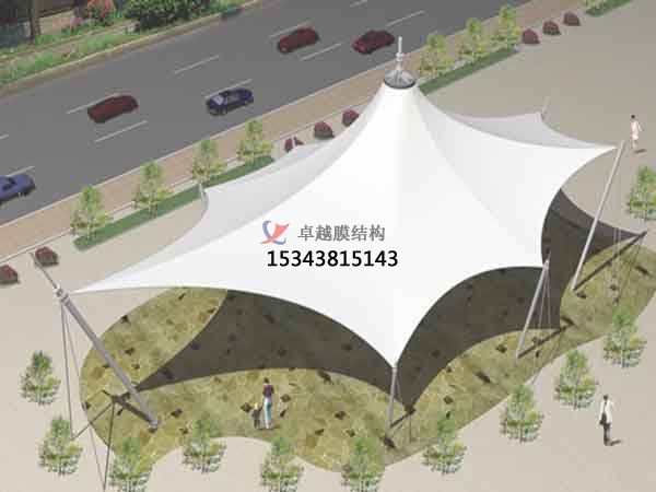 膜結(jié)構(gòu)遮陽(yáng)雨棚車棚！