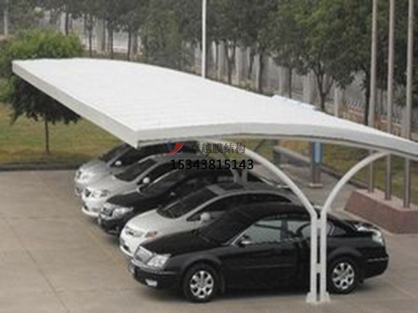 漁洋膜結(jié)構(gòu)停車棚【雨棚遮陽棚生產(chǎn)安裝】
