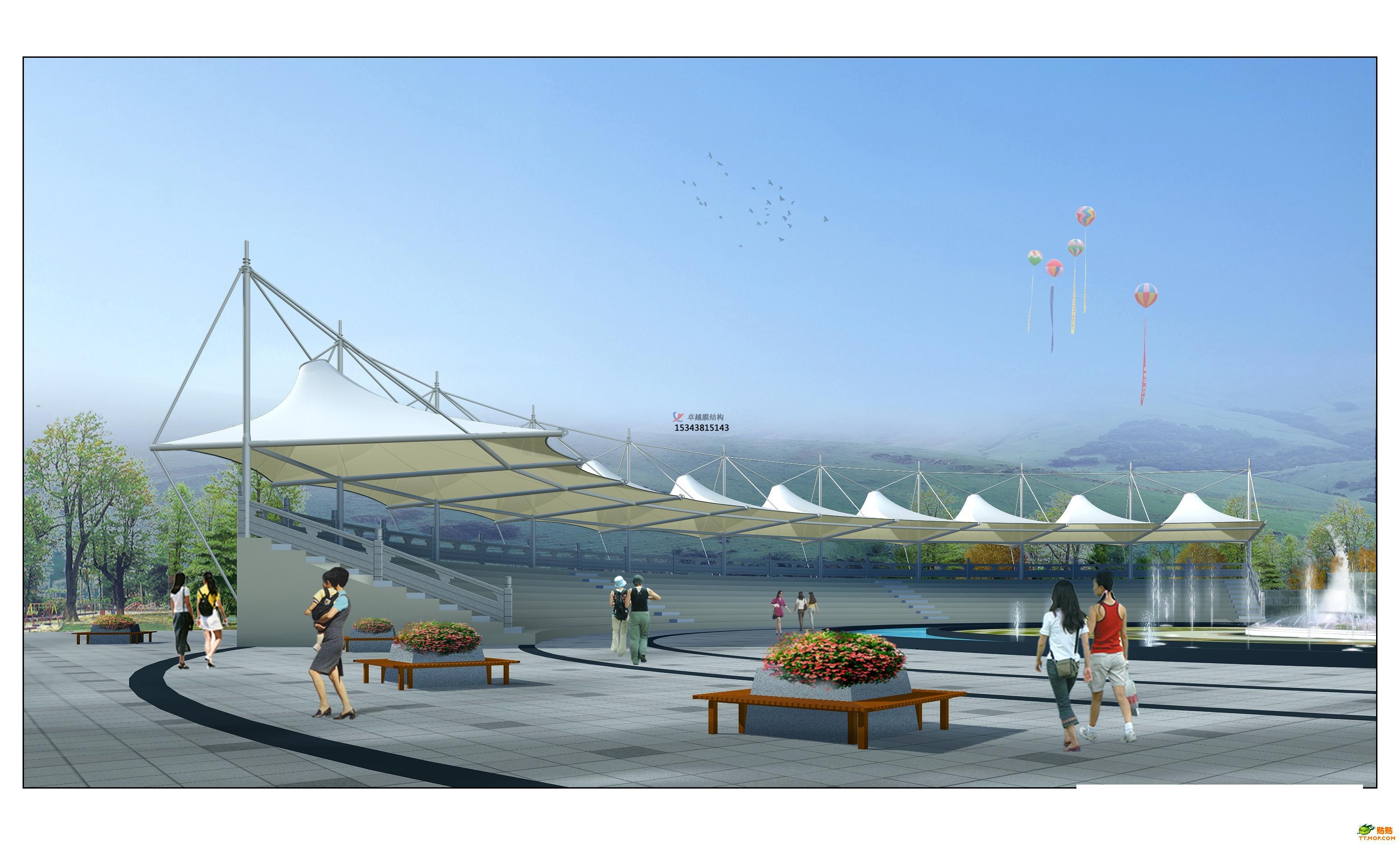 欒川<font color='red'>膜結(jié)構(gòu)看臺(tái)</font>雨篷/主席臺(tái)/舞臺(tái)安裝專(zhuān)業(yè)生產(chǎn)廠家