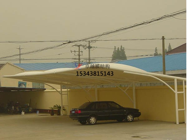 高新膜結(jié)構(gòu)【充電站防雨篷】停車棚設計安裝