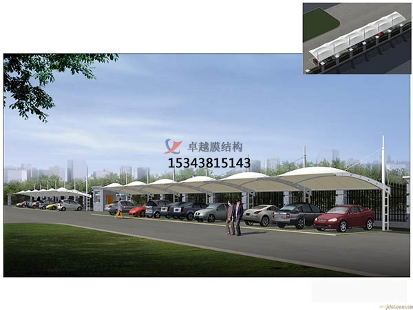 大豐膜結(jié)構(gòu)【充電站防雨篷】停車棚設計安裝