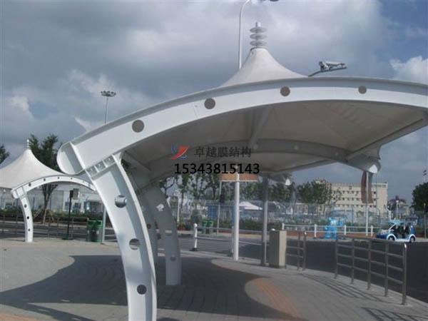 興賓膜結(jié)構(gòu)【充電站防雨篷】停車棚設計安裝