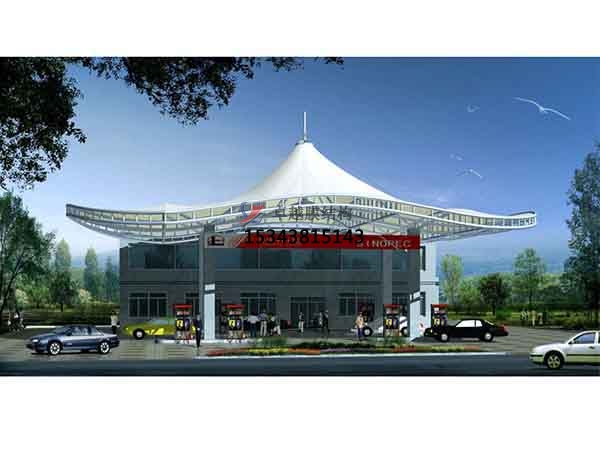 長葛膜結(jié)構(gòu)加油站【生產(chǎn)設(shè)計(jì)】施工安裝