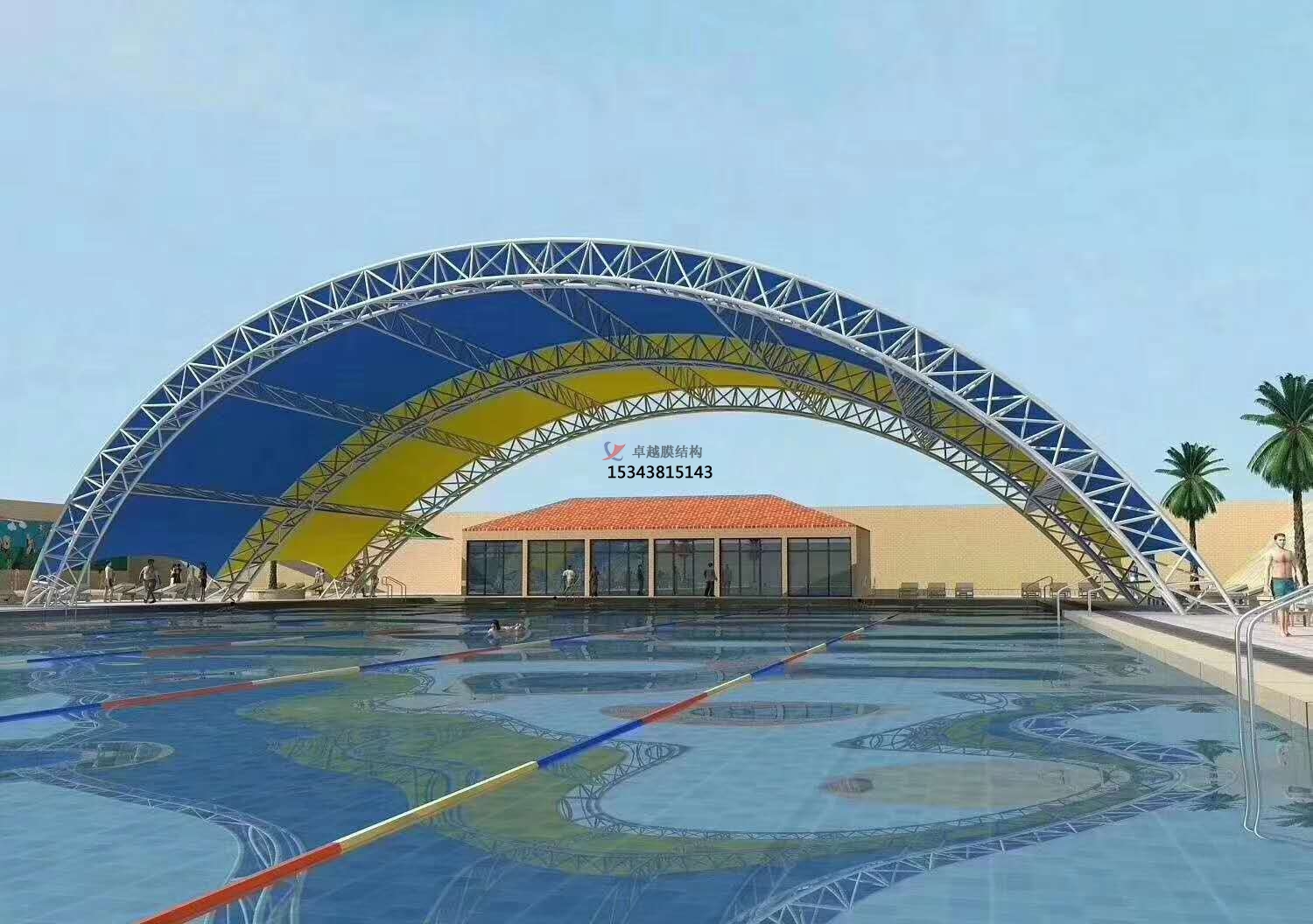 甘南膜結(jié)構(gòu)游樂場/水上樂園/造浪池/游泳池/兒童樂園遮陽棚廠家【膜結(jié)構(gòu)設計】