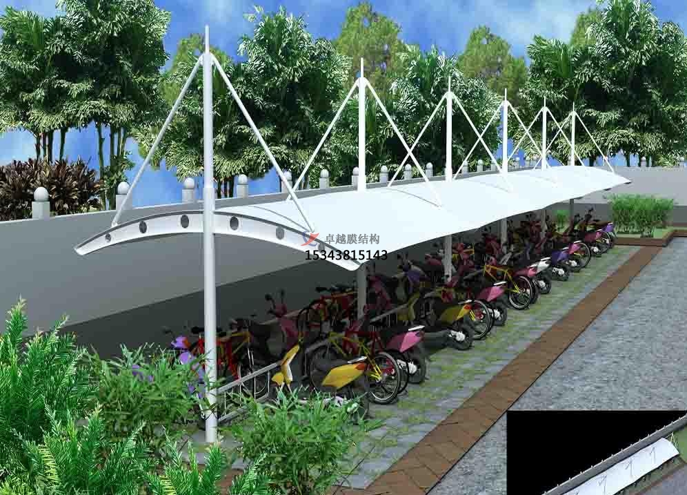 超經(jīng)典的<font color='red'>膜結構車棚</font>效果圖！