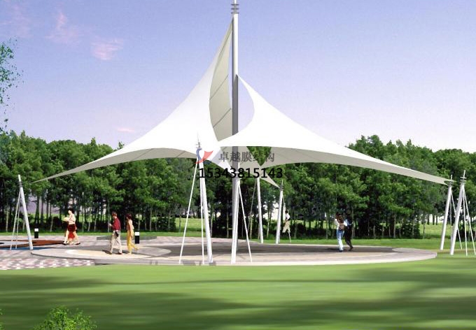 通化景觀膜結(jié)構遮陽棚