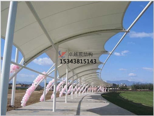 什么是景觀膜結構的PTFE膜材