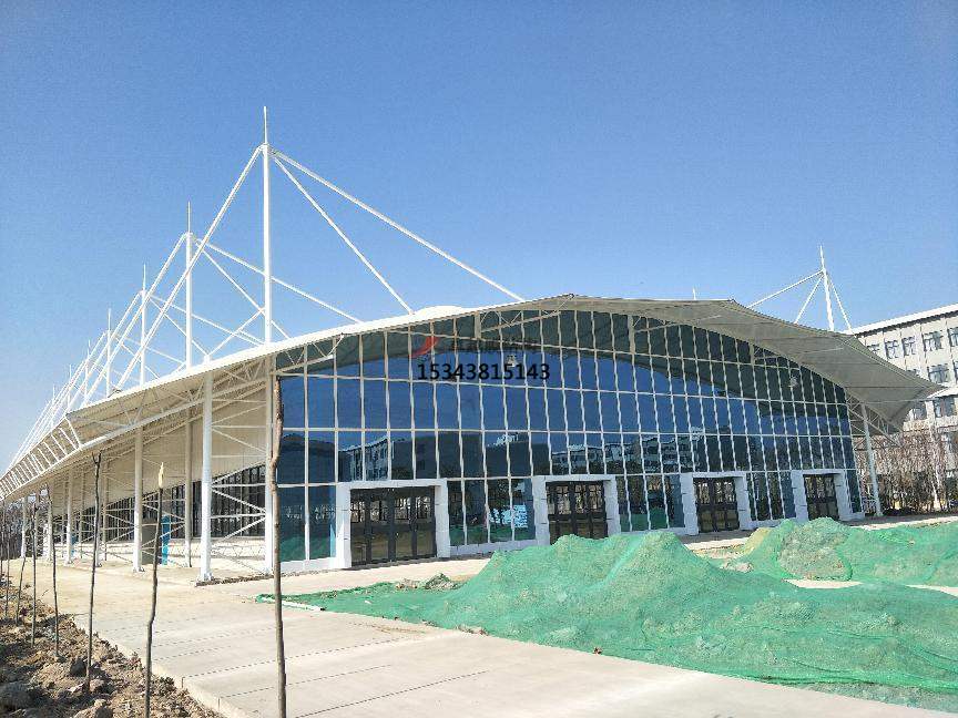 安陽籃球場雨棚遮陽棚廠家