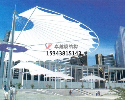 商業(yè)街膜結構材質一般可以用多久？