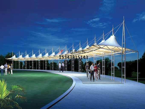  高爾夫球場(chǎng)膜結(jié)構(gòu)是怎么安裝得？