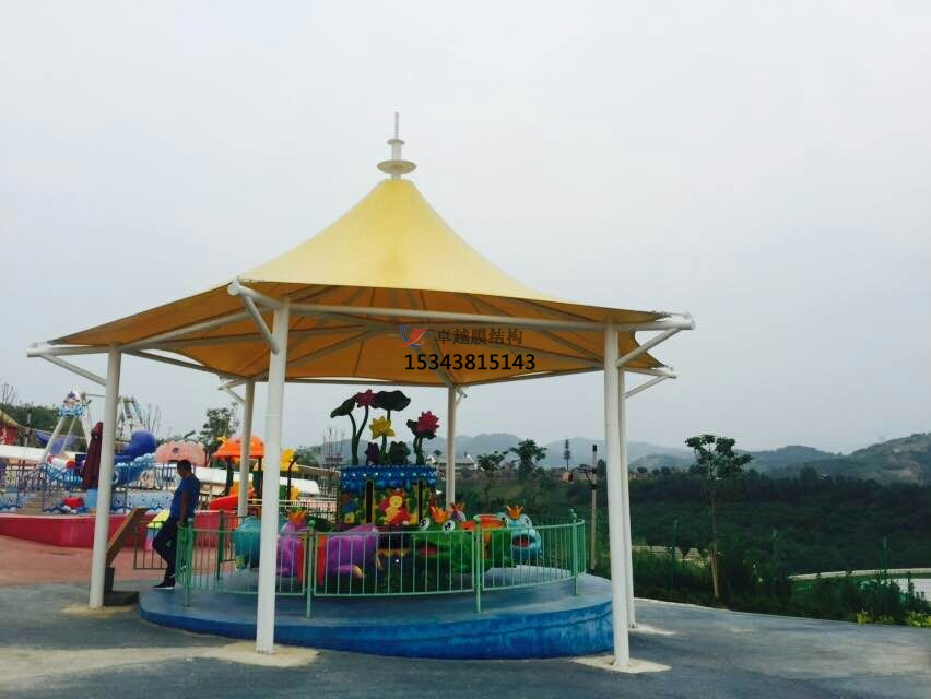 漯河游樂設備彩色膜結(jié)構(gòu)