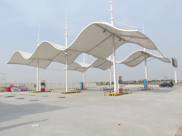 膜結(jié)構(gòu)加油站怎么選購(gòu)膜布？