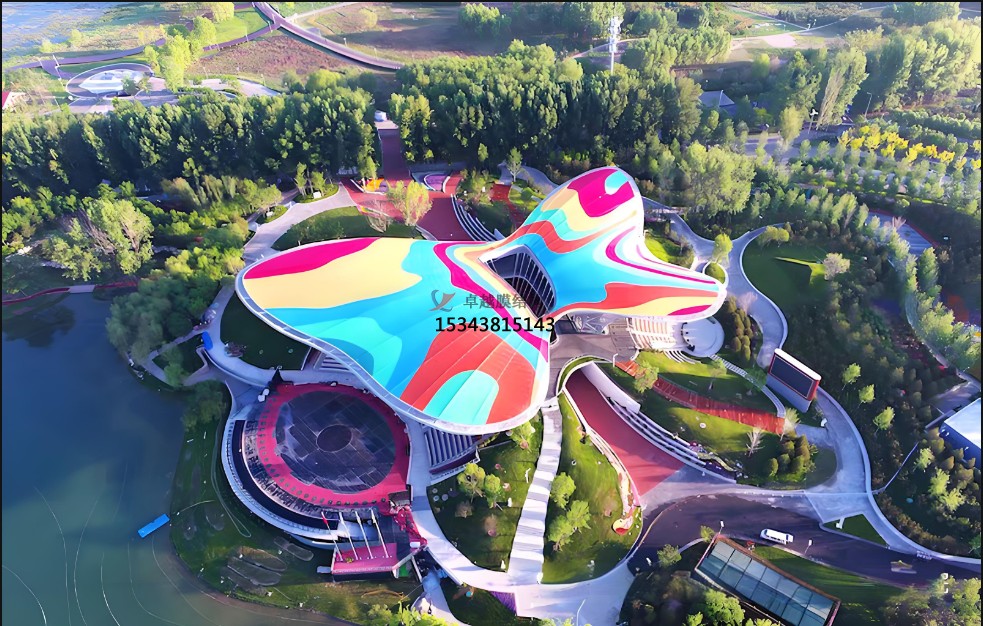 ETFE膜材做成的大蝴蝶到底有多炫？