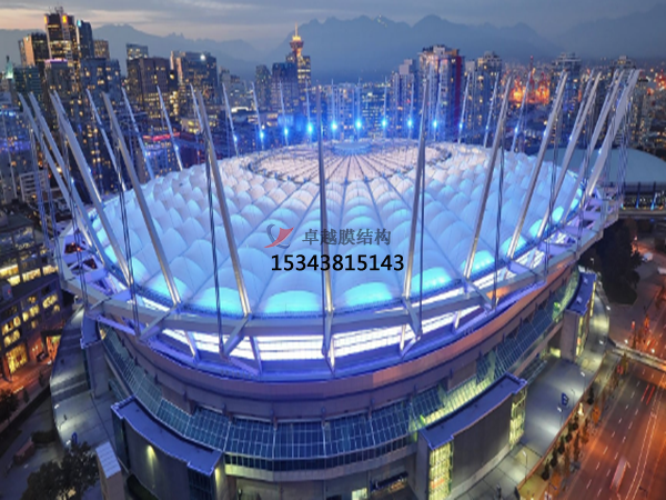 鎮(zhèn)江膜結構公司【體育場看臺雨棚】鎮(zhèn)江膜結構廠家