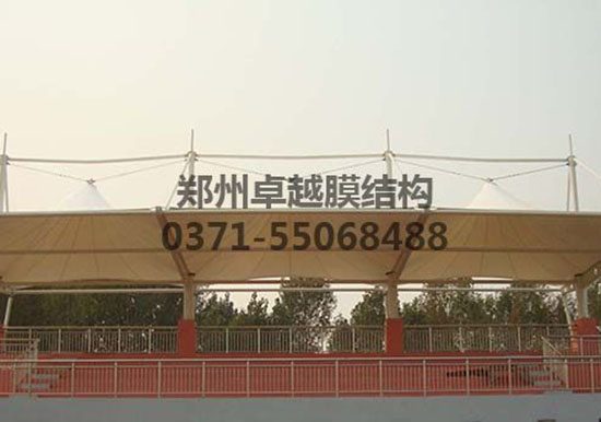 石家莊張拉膜遮陽棚生產廠家設計施工【石家莊人民醫(yī)學高等?？茖W校張拉膜遮陽棚】等項目