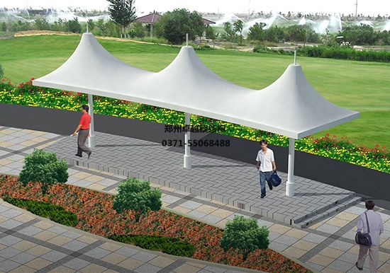 西安張拉膜遮陽棚生產(chǎn)廠家設(shè)計施工【西安外國語大學(xué)(長安校區(qū))張拉膜遮陽棚】等項目