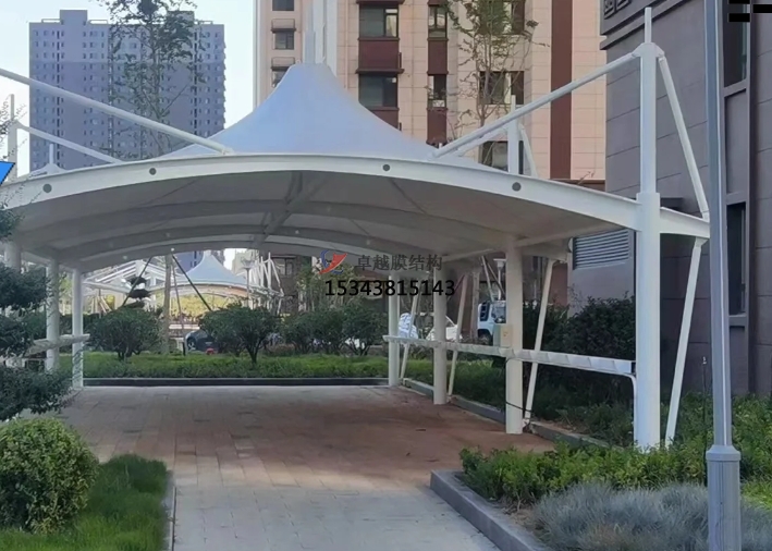 膜結(jié)構停車棚